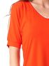 ANNA RAXEVSKY Women's coral blouse B23105 CORAL