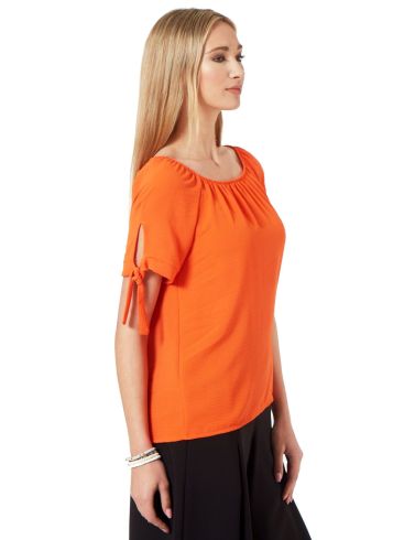 ANNA RAXEVSKY Women's orange blouse B23130 Orange