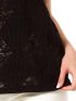 ANNA RAXEVSKY Γυναικεία μαύρη ζακάρ μπλούζα B23101 BLACK