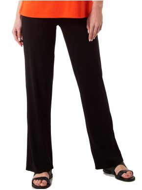 ANNA RAXEVSKY Women's black elastic trousers T23100 BLACK