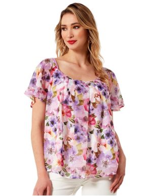More about ANNA RAXEVSKY Women's floral muslin blouse B23135