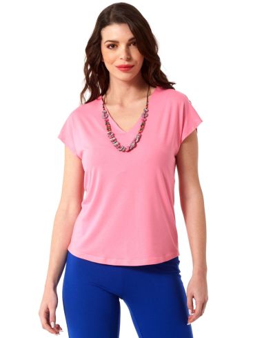 ANNA RAXEVSKY Women's pink blouse B23113 PINK