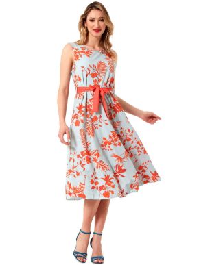 More about ANNA RAXEVSKY Sleeveless floral amber midi dress D23107
