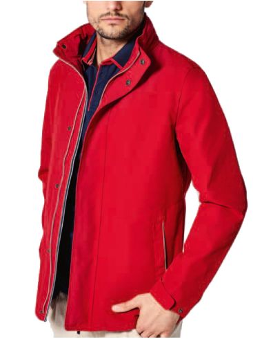 SEAMAN Men's Red Lightweight Jacket 29881 450