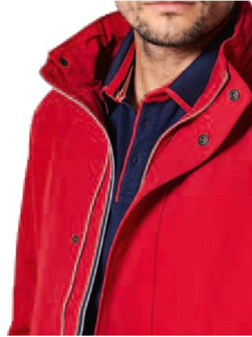 SEAMAN Men's Red Lightweight Jacket 29881 450