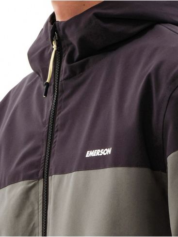 EMERSON Men's lightweight jacket 231.EM10.12 OLIVE/EBONY