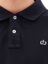EMERSON Men's Short Sleeve Pique Polo Shirt 231.EM35.69GD NAVY BLUE