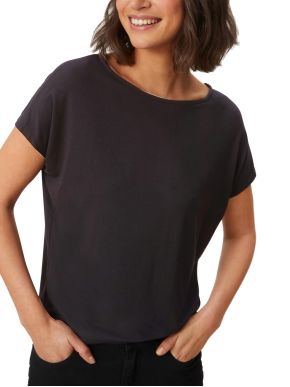 S.OLIVER Women's black sleeveless t-shirt 2112030.9999 Black