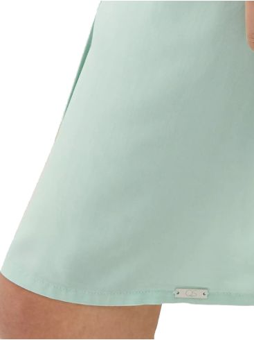 S.OLIVER Τυρκουάζ αμάνικο φόρεμα 2132725-6092 Pastel Turquoise