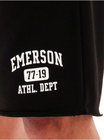 EMERSON Men's Macho Bermuda Shorts 231.EM26.37  Black