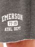 EMERSON Ανδρική μακώ βερμούδα, χαλαρή εφαρμογή 231.EM26.37  D.GREY ML