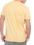 FUNKY BUDDHA Men's yellow T-Shirt FBM007-037-04 VANILLA YELLOW