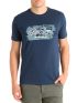 FORESTAL Men's dark blue short sleeve t-shirt 701265 Marino 65