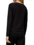 S.OLIVER Women's black long sleeve blouse 2135961.9999 black