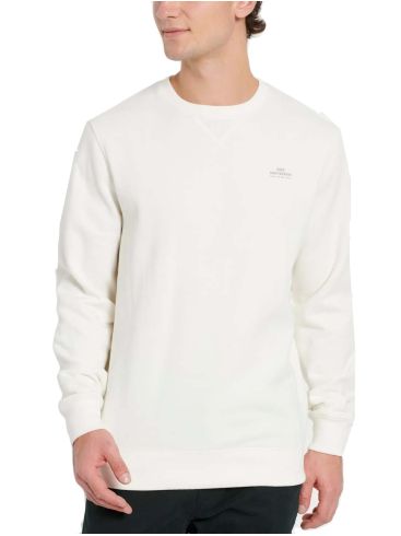 FUNKY BUDDHA Men's off-white long sleeve sweatshirt FBM008-003-06 ECRU