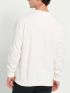 FUNKY BUDDHA Men's off-white long sleeve sweatshirt FBM008-003-06 ECRU