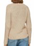 S.OLIVER Women's beige knitted long sleeve blouse 2102135-82W0