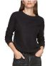 S.OLIVER Γυναικεία μαύρη πλεκτή μακρυμάνικη μπλούζα 2102142-9999