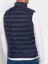 FUNKY BUDDHA Men's blue sleeveless jacket FBM008-004-01 NAVY