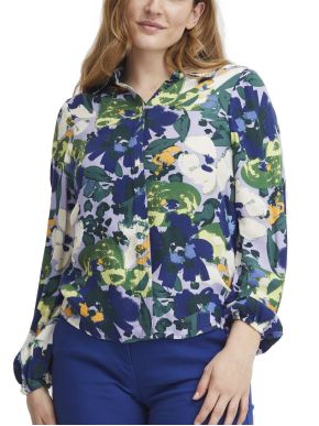 More about FRANSA Women's floral long sleeve shirt 20612479-202205