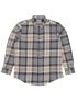 LOSAN Ανδρικό γκρί μελανζέ μακρυμάνικο πουκάμισο φανέλα LMNAP0102_23007  640 Grey Melange