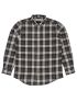 LOSAN Ανδρικό μαύρο μακρυμάνικο πουκάμισο φανέλα LMNAP0102_23001 002 Black