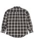 LOSAN Ανδρικό μαύρο μακρυμάνικο πουκάμισο φανέλα LMNAP0102_23001 002 Black