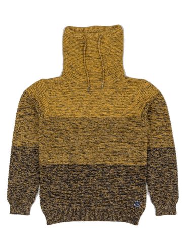 LOSAN Men's Mustard Knitted Sweater LMNAP0202_23025 616 Mustard