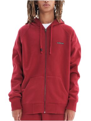 EMERSON Men's red sweatshirt jacket 222.EM21.34 Red