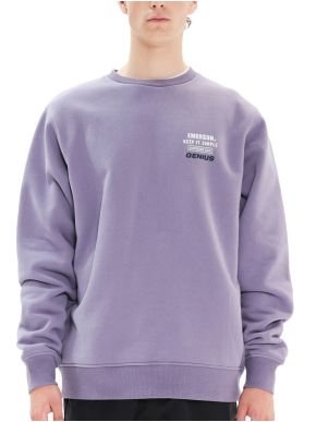 EMERSON Men's Lilac Long Sleeve Sweatshirt 222.EM20.19 VIOLET ..