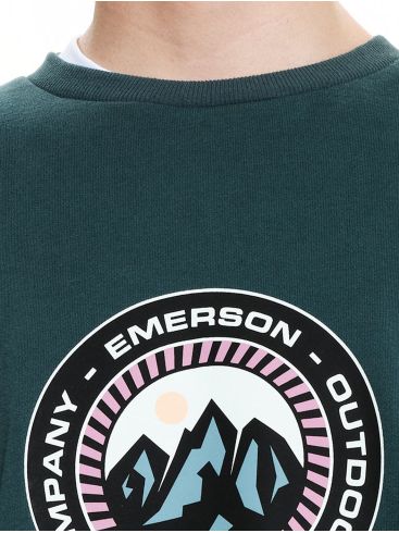 EMERSON Men's Green Hoodie 222.EM20.15 Green ..