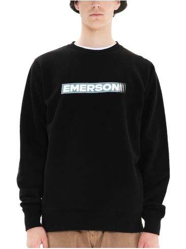 EMERSON Men's black sweatshirt 222.EM20.111 Black..