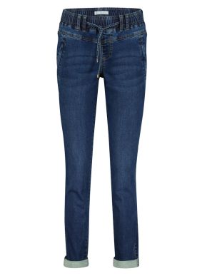 RED BUTTON Dutch Women's Dark Blue Skinny Jeans SRB4081-BLUE