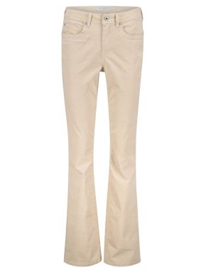 RED BUTTON Dutch Women's Cream Corduroy trousers SRB4089-STONE
