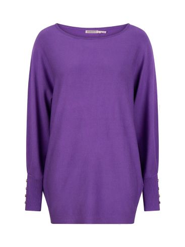 ESQUALO Women's sweater 07540 Deep Lavender
