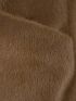 ESQUALO Γυναικείο καφέ γούνινο μπολερό 37509 Army Green