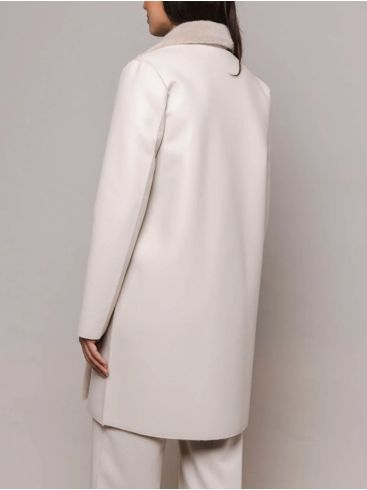 RINO PELLE Dutch women's double-sided coat Ivon 7002310 Stone