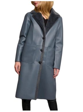 RINO PELLE Women's Double-Sided Dutch Coat Jula 7002310 Night