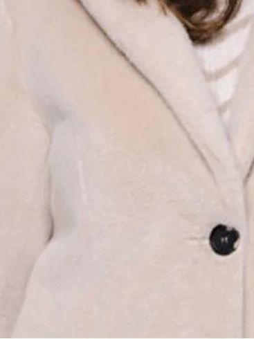 RINO PELLE Ολλανδικό γυναικείο γούνινο παλτό Saami 7002310 Blanc