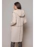 RINO PELLE Ολλανδικό γυναικείο παλτό διπλής όψης OVA 7002310 Stone
