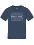 LOSAN Ανδρικό μπλέ κοντομάνικο T-Shirt 211-1631AL 440 Blue