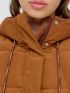 S.OLIVER Women's Camel Long Jacket 2130073-8739