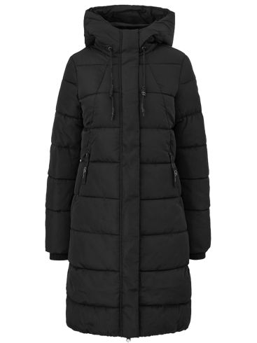 S.OLIVER Women's black long jacket 2130073-9999 Black