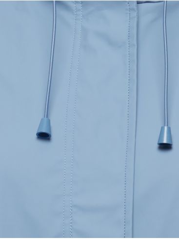 FRANSA Γυναικείο μπλέ αδιάβροχο μπουφάν 20611007-174030 Blue