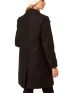 ANNA RAXEVSKY Γυναικείο μαύρο μεσάτο παλτό Z22217