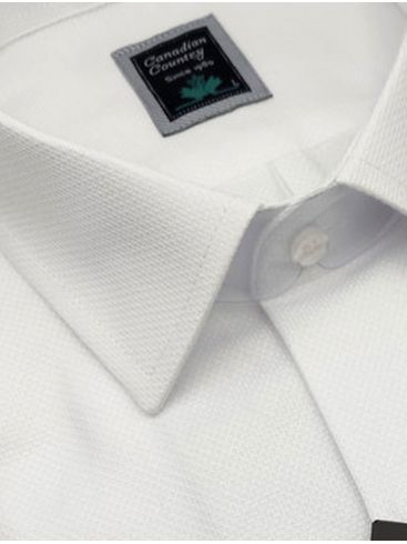 CANADIAN COUNTRY Ανδρικό λευκό μακρυμάνικο πουκάμισο 5100 ΑΣΠΡΟ