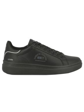 ENRICO COVERI Ανδρικά μαύρα αθλητικά casual Sneakers ECS327303 53 BLACK