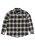 LOSAN Ανδρικό μαύρο μακρυμάνικο πουκάμισο φανέλα LMNAP0102-23020-002 Black