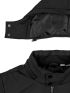 LOSAN Men's Black Jacket LMNAP0302-23008 Black