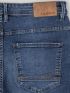 LOSAN Men's Blue Stretch Oversized Jeans LMNAP0401-23006 Denim